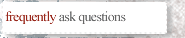 Frequently ask questions
